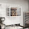 Amgood Wall Mounted Sheet / Bun Pan Rack 28in x 18in x 21in. Fits 6 Full-Size Sheet Pans. NSF BPR WM-FULL-6-Z - alternate 3